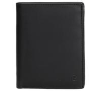 ESQUIRE - Esquire Logo 2020 Börse Hochformat echt Rindleder schwarz Schwarz