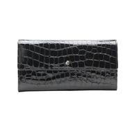 ESQUIRE - Esquire Portemonnaie 13CC Nizza 73 Lackleder, Schwarz