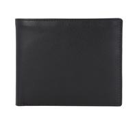 Esquire Frankfurt Geldbörse RFID Schutz Leder 12 cm schwarz (229546-00) schwarz