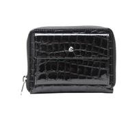Esquire Geldbörse 16CC Nizza 73 Lackleder, Schwarz