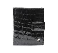 Esquire Geldbörse 6CC Nizza 73 Lackleder, Schwarz