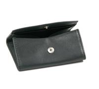 Esquire Logo Geldbörse I Leder 10 cm schwarz