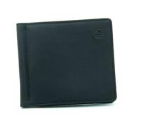 Esquire Logo Geldbörse Leder 10 cm schwarz (ES2545-10)