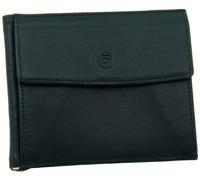 Esquire Logo Klammerbörse mit Münzfach Schwarz