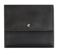 Esquire Harry Geldbörse Leder 10 cm schwarz