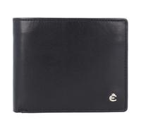 Esquire Harry RFID Wallet Quer with Flap S Black
