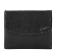 Esquire New Silk Geldbörse Leder 12 cm schwarz