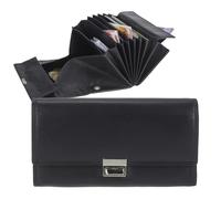 Esquire Eco Kellnerbörse Leder 18,2 cm schwarz
