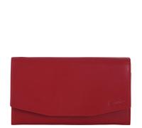 Esquire New Silk Geldbörse Leder 18 cm rot