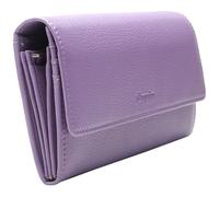Esquire Leder Geldbörse Peru Ladies Purse Lilac Flieder