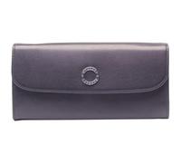 Esquire Leder Geldbörse Viktoria Ladies Long Wallet Black schwarz