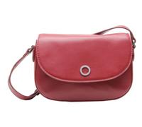 Esquire Leder Umhängetasche Athena Crossbody Bag Red dunkelrot