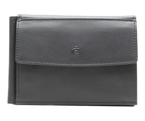 Esquire Logo Clip Wallet Black