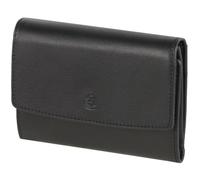 Esquire Logo Geldbörse VI Leder 11,5 cm schwarz