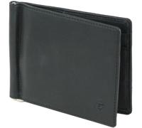 Esquire Logo Kreditkartenetui Leder 11 cm schwarz