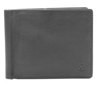 Esquire Logo Money Clip Wallet Black
