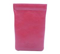 Esquire Logo Schlüsseletui Leder 8 cm rot