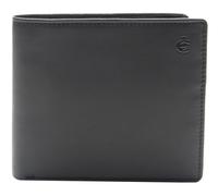 Esquire Logo Wiener Wallet Black