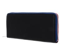 Esquire Lyon Zip Around Wallet Black