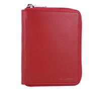 Esquire New Silk Geldbörse Leder 10 cm rot