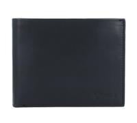 Esquire New Silk Geldbörse Leder 12 cm schwarz (299302-00) schwarz