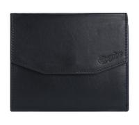 Esquire New Silk Geldbörse Leder 12 cm schwarz