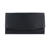 Esquire New Silk Geldbörse Leder 18 cm schwarz