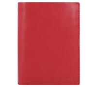 Esquire New Silk Geldbörse Leder 9 cm rot