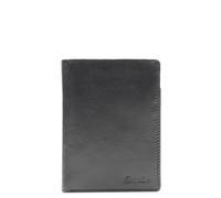 Esquire New Silk Geldbörse Leder 9 cm schwarz