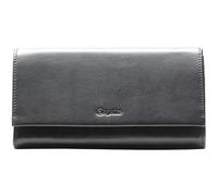 Esquire New Silk Ladies Long Wallet Black 