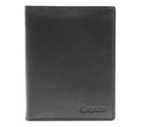 Esquire New Silk Passport Card Holder Black