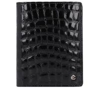 Esquire Geldbörse 15CC Nizza 73 Lackleder, Schwarz"