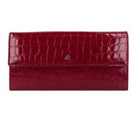 Esquire Nizza Geldbörse RFID Schutz Leder 18.5 cm rot
