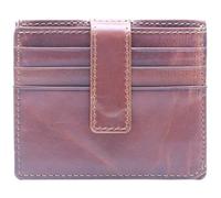 Esquire Oslo Dallas Kreditkartenetui RFID 10 cm - braun