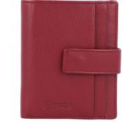 Esquire Oslo Kreditkartenetui RFID Leder 8 cm rot