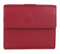 Esquire Oslo Kreditkartenetui RFID Leder 9,5 cm rot