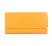 Esquire Peru Geldbörse RFID Leder 18,5 cm gelb