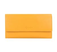 Esquire Peru Geldbörse RFID Leder 18,5 cm Gelb Damen