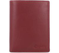 Esquire Peru Geldbörse RFID Leder 9,5 cm rot