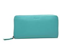 Esquire Peru Zip Around Wallet Turquoise