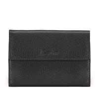 Esquire Primavera Geldbörse Leder 14 cm schwarz
