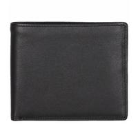 Esquire Frankfurt Geldbörse RFID Schutz Leder 12 cm schwarz (229546-00) schwarz