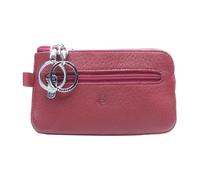 Esquire Deer Key Case with Zip Red 