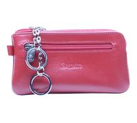 Esquire Schlüsselmäppchen New Silk Key Case Red dunkelrot