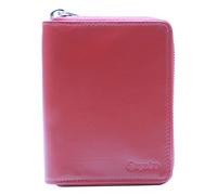 Esquire Silk 02 Zip Around Wallet Red
