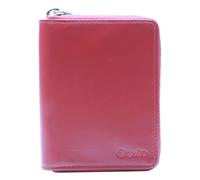 Esquire Silk 02 Zip Around Wallet Red