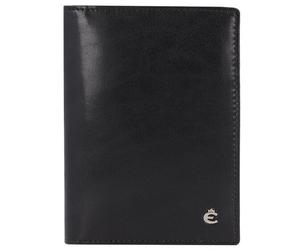 Esquire Toscana Ausweisetui RFID Schutz Leder 9 cm schwarz