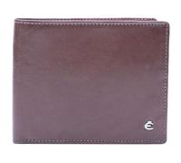 Esquire Querbörse Toscana 22954808, Herren, RFID-Schutz, Leder, Coffee