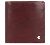 Esquire Toscana Geldbörse RFID Schutz Leder 9 cm braun