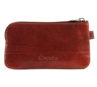 Esquire Toscana Schlüsseletui mit Reißverschluss Braun